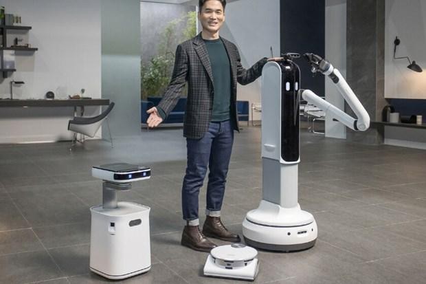 Các mẫu robot của Samsung tại CES 2021. (Ảnh: SmartLife).