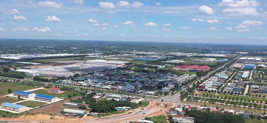 Một góc khu đô thị - công nghiệp Bàu Bàng, nơi Liên minh sàn giao dịch bất động sản 5F đã và đang triển khai nhiều dự án tiềm năng.