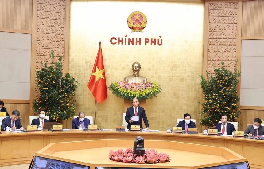 Thủ tướng Nguyễn Xuân Phúc phát biểu. (Ảnh: Thống Nhất/TTXVN).