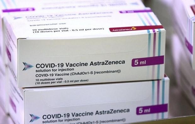 Vaccine ngừa COVID-19 của hãng AstraZeneca.(Ảnh:PAP/TTXVN).