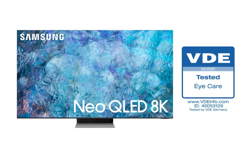 TV Neo QLED 2021 của Samsung được chứng nhận về khả năng ‘Bảo vệ mắt’ 