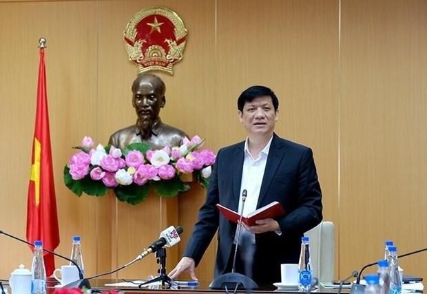 Bộ trưởng Bộ Y tế Nguyễn Thanh Long cho rằng đây là vụ vi phạm pháp luật nghiêm trọng. (Ảnh: PV/Vietnam+).