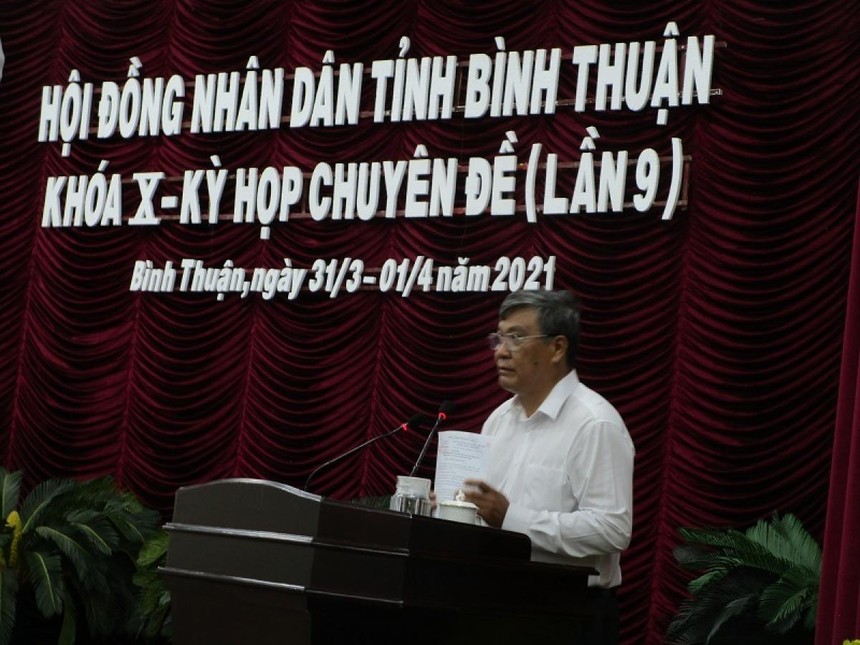 Ông Nguyễn Văn Phong - Tân Phó Chủ tịch UBND tỉnh Bình Thuận.