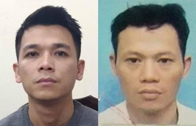 Nguyễn Anh Vũ (trái) và Nguyễn Xuân Quý, 2 bị can trong vụ án "Mua bán, tàng trữ, tổ chức sử dụng trái phép chất ma túy" xảy ra tại Bệnh viện Tâm thần Trung ương I (Ảnh: Công an Hà Nội).
