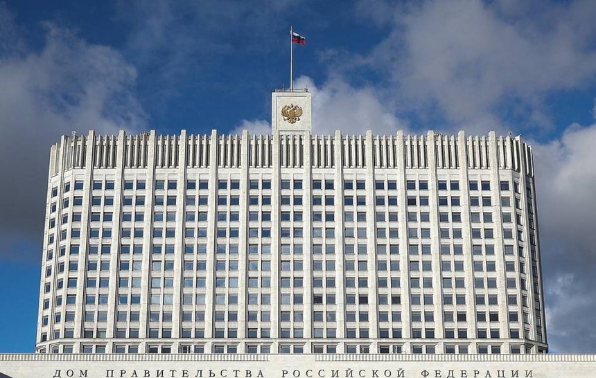 Tòa nhà Chính phủ Nga. Ảnh: Tass.