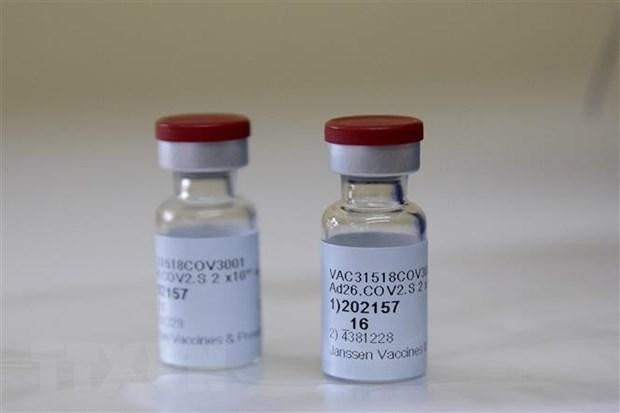 Vaccine ngừa COVID-19 của Johnson & Johnson. (Nguồn: AFP/TTXVN).