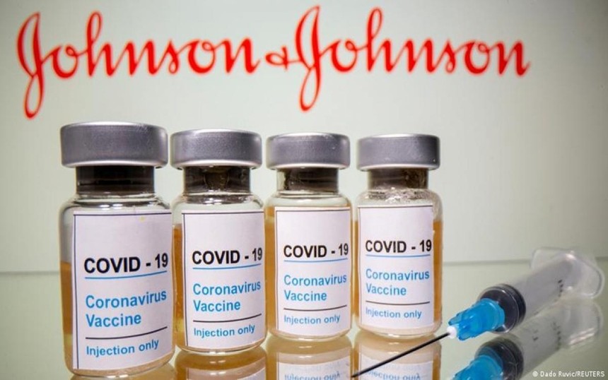 Vaccine ngừa Covid-19 của Johnson & Johnson. (Ảnh: Reuters).