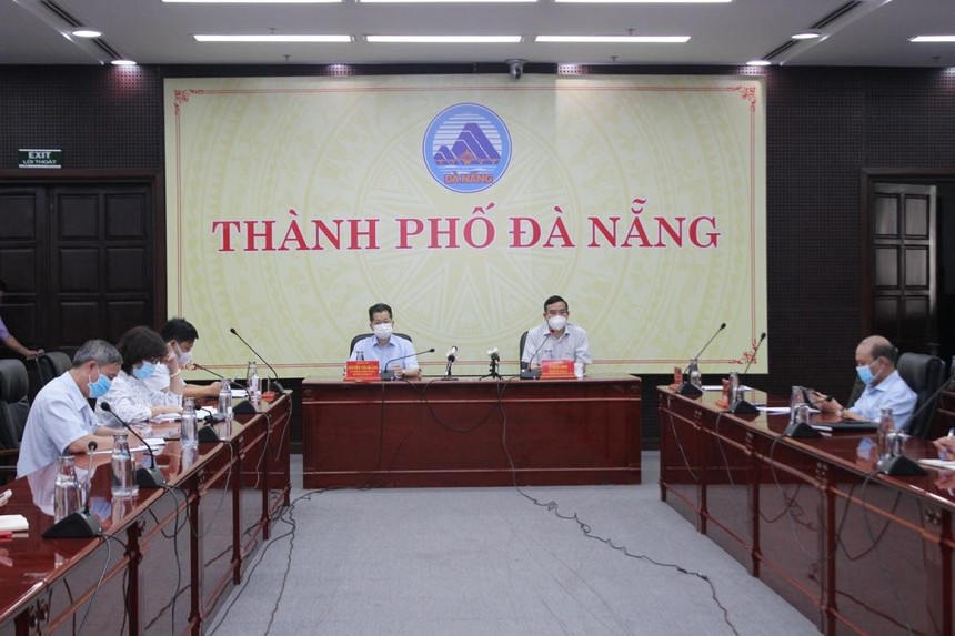 Cuộc họp ban chỉ đạo phòng chống dịch Covid-19 thành phố Đà Nẵng chiều 19/6.