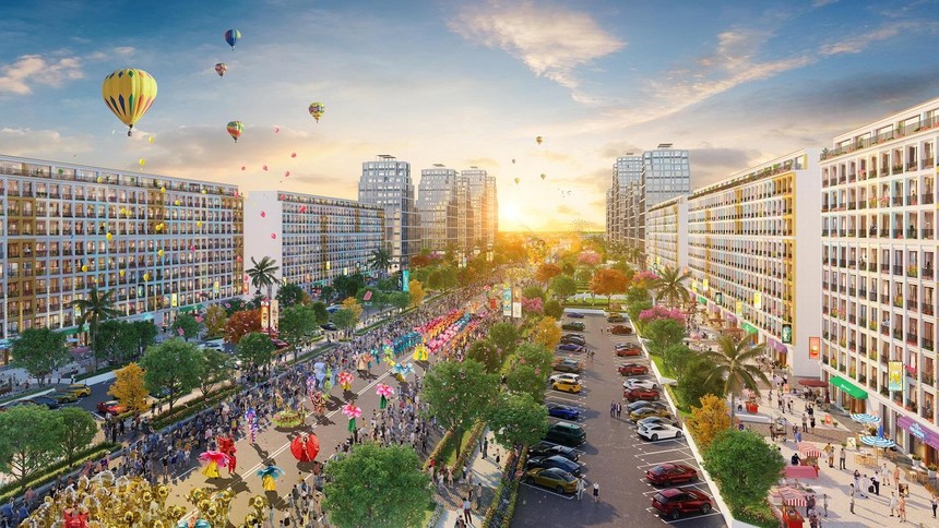 Quảng trường biển, trục đại lộ, hệ thống dịch vụ đẳng cấp… đang được “ông lớn” Sun Group đầu tư tại Sầm Sơn.