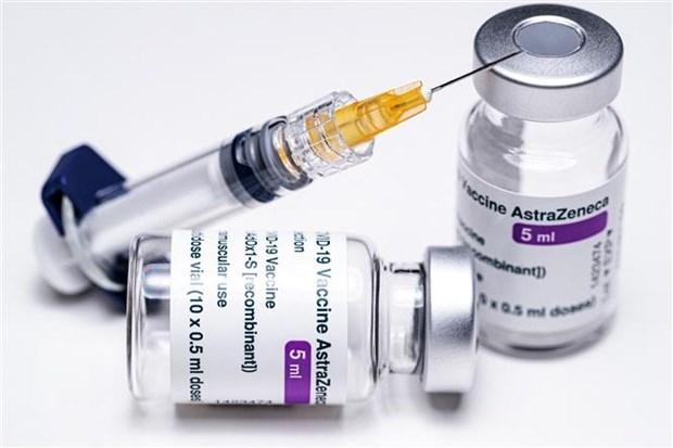 Vaccine phòng COVID-19 của hãng AstraZeneca. (Ảnh: AFP/TTXVN).