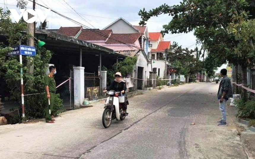 Phong tỏa 2 thôn ở huyện Thăng Bình, Quảng Nam khi phát hiện 2 ca dương tính