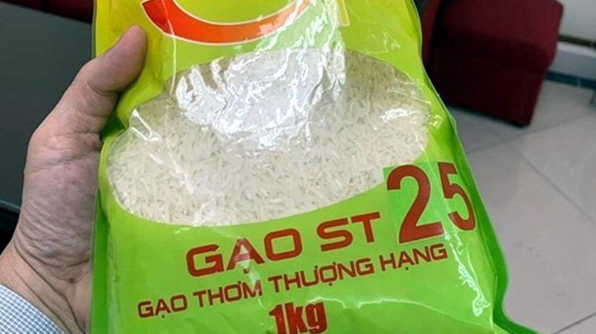 Gạo ST25 của Việt Nam. (Ảnh: TTXVN).