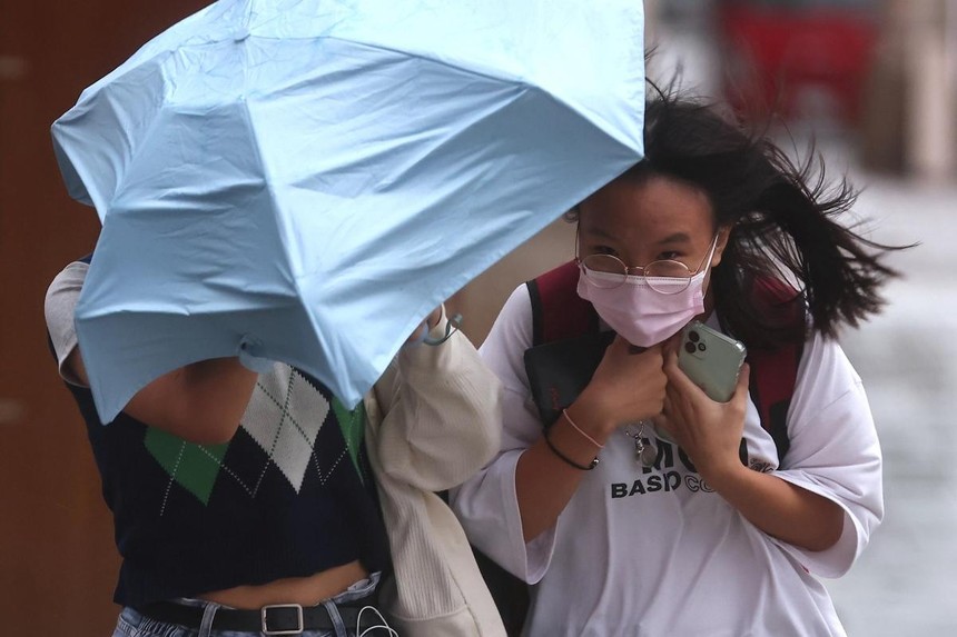 Bão Chanthu quét qua Đài Loan. Nguồn: Reuters.