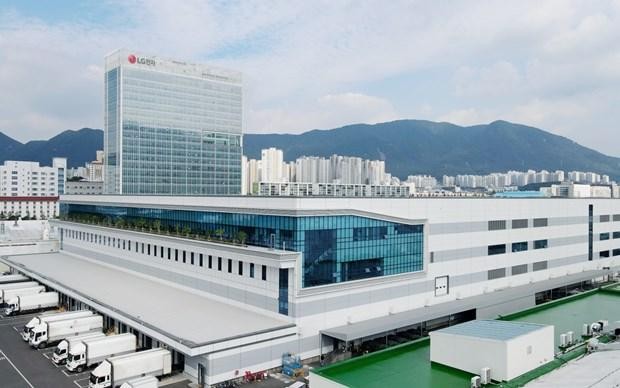 Nhà máy thiết bị gia dụng của LG Electronics ở Changwon, Hàn Quốc. (Nguồn: Yonhap).