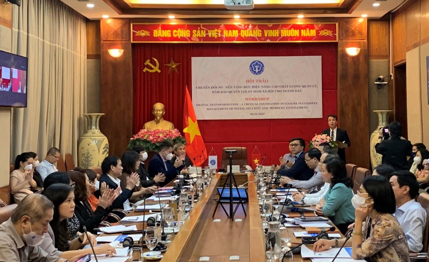 Tính từ đầu năm 2021, Bảo hiểm xã hội Việt Nam đã giải quyết gần 70 triệu hồ sơ thông qua Cổng Giao dịch điện tử