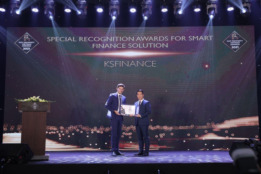 KSF Group được vinh danh với Giải thưởng công nhận đặc biệt cho giải pháp tài chính thông minh Việt Nam 2021.