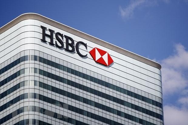 Trụ sở ngân hàng HSBC tại London, Anh. (Ảnh: AFP/TTXVN).