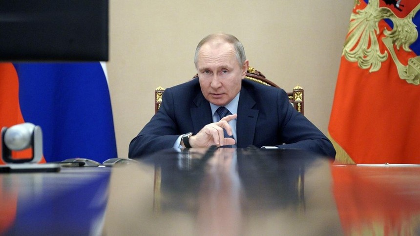 Tổng thống Nga Vladimir Putin. Ảnh: 123rf.