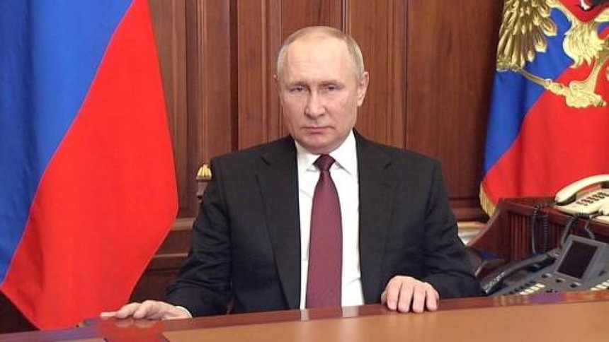 Tổng thống Nga Putin. Ảnh: Điện Kremlin.