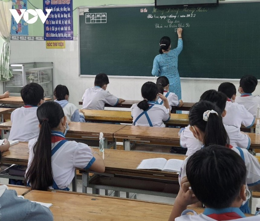 Bắt đầu từ ngày 7/3, học sinh mầm non, tiểu học ở Bạc Liêu tạm dừng đến trường học trực tiếp.