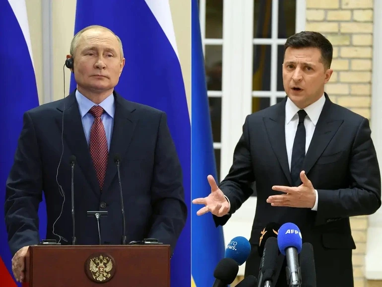 Tổng thống Nga Vladimir Putin sẵn sàng đàm phán trực tiếp với người đồng cấp Ukraine Volodymyr Zelensky (Ảnh: Getty).