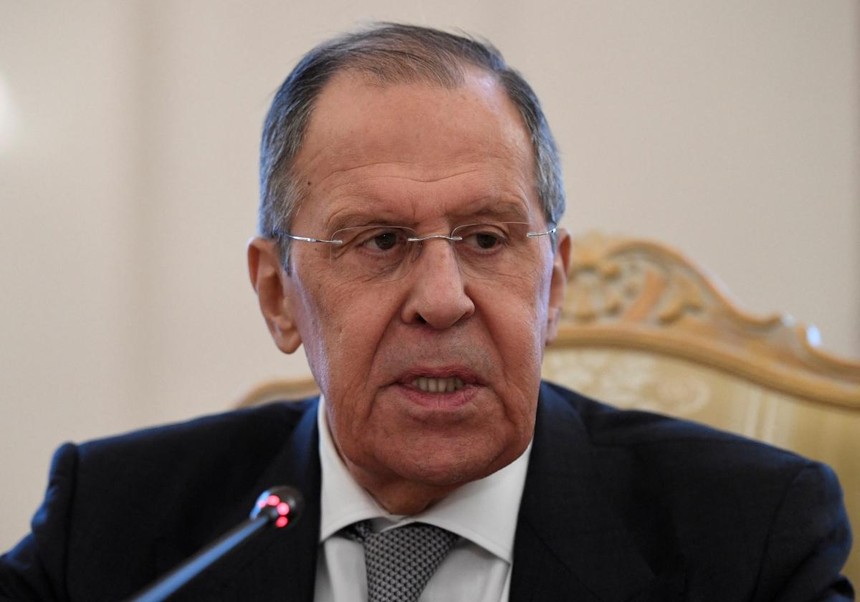 Ngoại trưởng Nga Sergey Lavrov. Ảnh: Reuters.