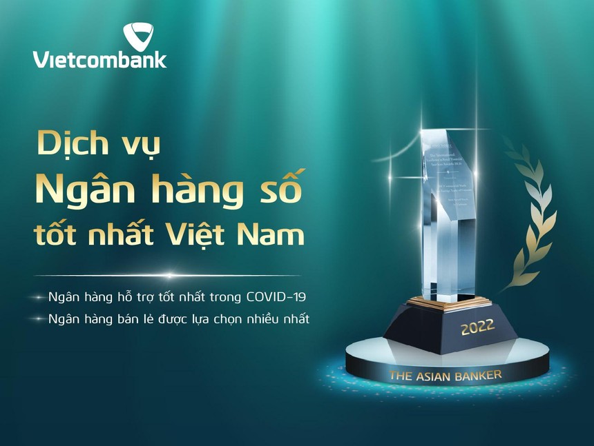 Vietcombank được vinh danh với ba giải thưởng lớn của The Asian Banker