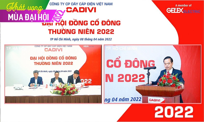CADIVI tổ chức thành công Đại hội đồng cổ đông thường niên năm 2022