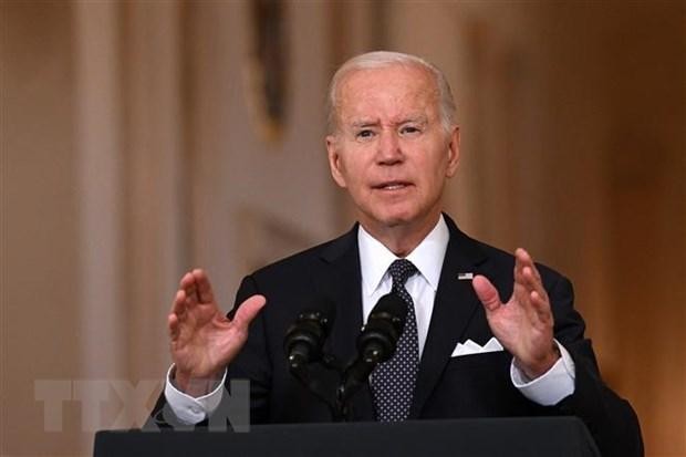 Tổng thống Mỹ Joe Biden. (Ảnh: AFP/TTXVN).