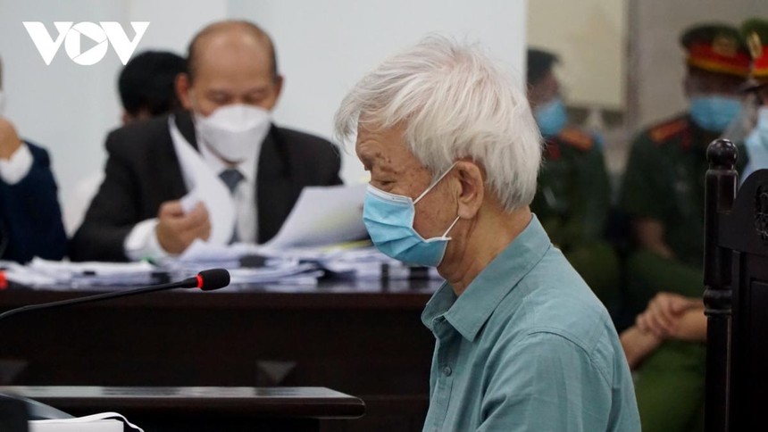 Ông Nguyễn Chiến Thắng, cựu Chủ tịch UBND tỉnh Khánh Hòa tại một phiên tại trong vụ án khác.