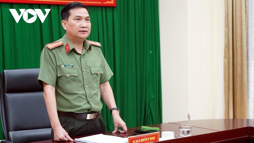Thiếu tướng Nguyễn Sỹ Quang (Ảnh: Tỷ Huỳnh).
