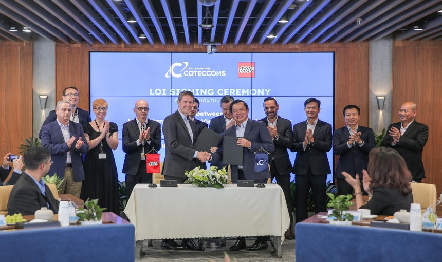 Tập đoàn LEGO ký kết hợp tác cùng Coteccons xây dựng nhà máy lớn nhất tại Việt Nam 