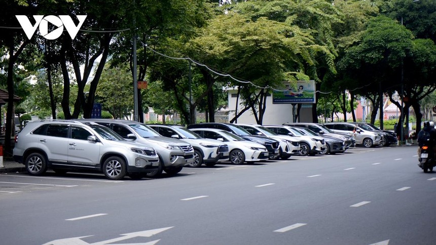 TP.HCM sẽ có thêm các bãi đỗ xe thông minh tại trung tâm (ảnh Hà Khánh).