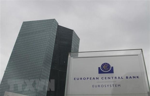 Trụ sở Ngân hàng trung ương châu Âu (ECB) tại Frankfurt, Đức, ngày 7/7/2022. (Ảnh: THX/ TTXVN)