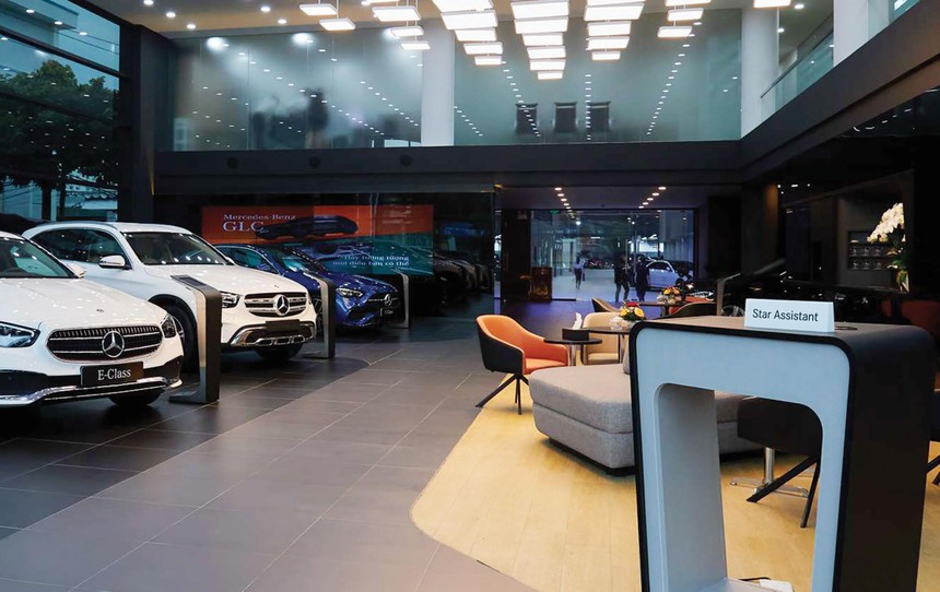 Từ tháng 11/2022, Haxaco phân phối xe điện Mercedes-Benz tại showroom Láng Hạ.