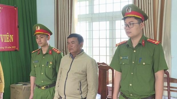 Ông Y Sit H’môk, nguyên Chủ tịch Hội Nông dân thành phố Buôn Ma Thuột bị cơ quan chức năng khởi tố, bắt tạm giam. (Nguồn: Báo Lao Động).
