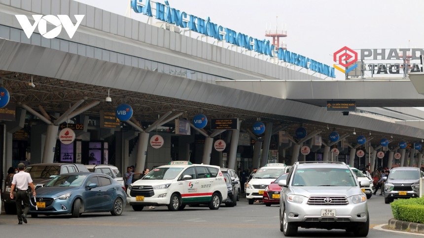 Dịp Tết này xe taxi, xe công nghệ hoạt động ở sân bay Tân Sơn Nhất sẽ có bãi đỗ miễn phí. 