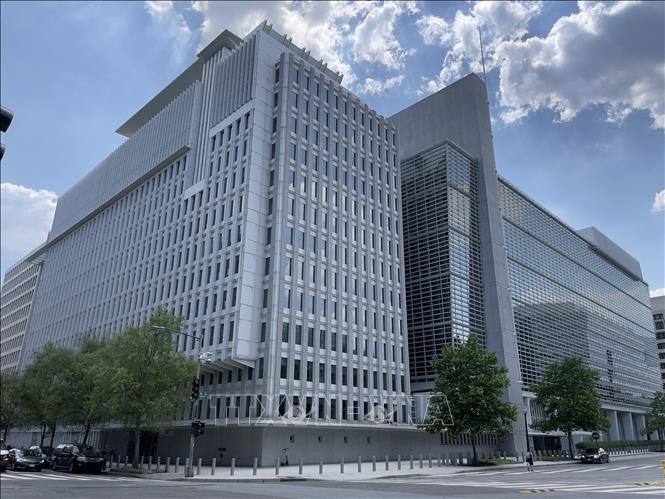 Trụ sở Ngân hàng Thế giới (WB) tại Washington, DC, Mỹ. Ảnh: AFP/TTXVN.