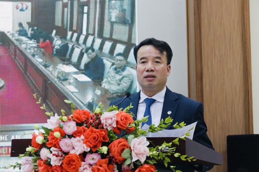 Tổng Giám đốc Nguyễn Thế Mạnh yêu cầu, năm 2023 toàn Ngành phải tiếp tục đổi mới phương thức, cách thức hoạt động để nâng cao chất lượng phục vụ người tham gia, thụ hưởng BHXH, BHYT.