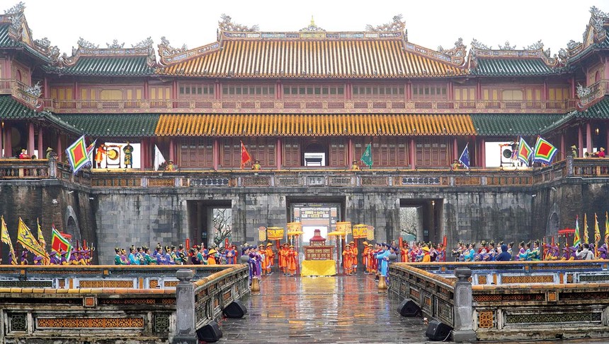 Đại Nội (Kinh thành Huế) là nơi thường xuyên diễn ra các sự kiện văn hóa quan trọng của tỉnh Thừa Thiên Huế.