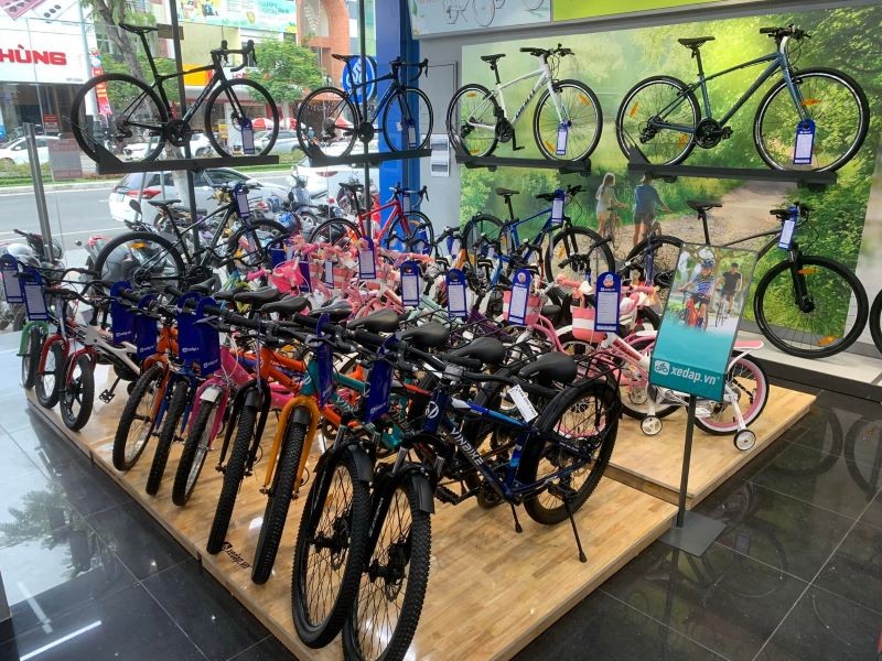 Thị trường xe đạp Việt Nam hiện sôi nổi nhất là phân khúc trẻ em.