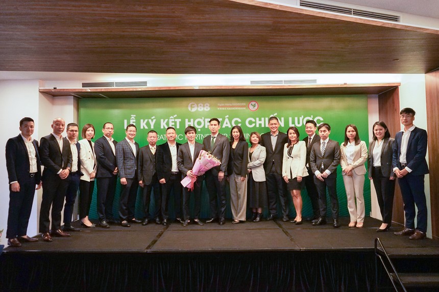 F88 ký kết hợp tác chiến lược với Ngân hàng KBank - Chi nhánh TP. Hồ Chí Minh
