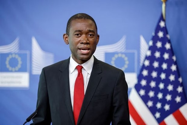 Thứ trưởng Bộ Tài chính Mỹ Wally Adeyemo. (Ảnh: Reuters).