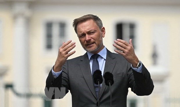 Bộ Tài chính Đức Christian Lindner. (Ảnh: AFP/TTXVN)