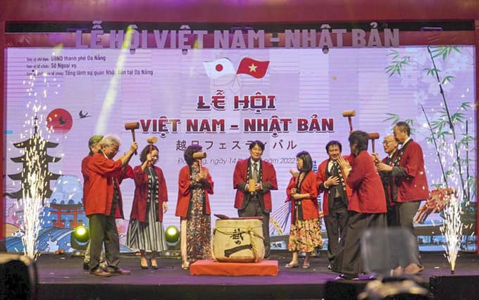 Lễ hội Việt Nam - Nhật Bản tại Đà Nẵng vào năm 2022. Nguồn: Sở Ngoại vụ Đà Nẵng.