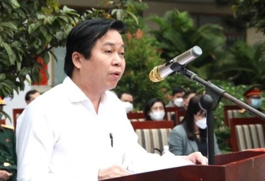 Ông Hồ Văn Khoa, Phó Bí thư Quận ủy, Chủ tịch Ủy ban Nhân dân quận Cẩm Lệ.