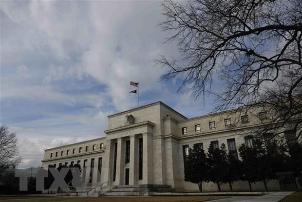 Trụ sở Ngân hàng Dự trữ liên bang Mỹ (Fed) tại Washington DC. (Ảnh: THX/TTXVN).
