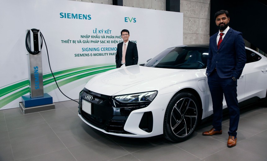 Công ty EVS trở thành đối tác giải pháp của Siemens trong lĩnh vực thiết bị sạc xe điện tại Việt Nam