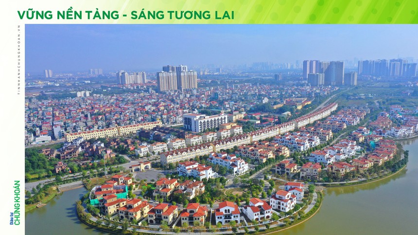 Khu đô thị mới Nam An Khánh, một trong những dự án do Sudico phát triển.