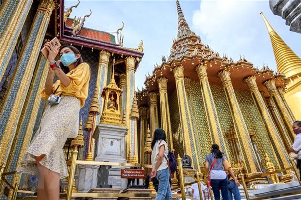 Khách du lịch tại Bangkok, Thái Lan. (Ảnh: AFP/TTXVN).